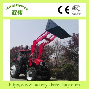 Multifunctional agricultural tractor mounted front end loader