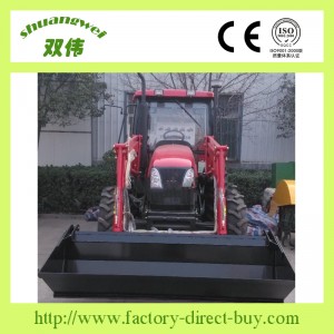 Multifunctional agricultural tractor mounted front end loader