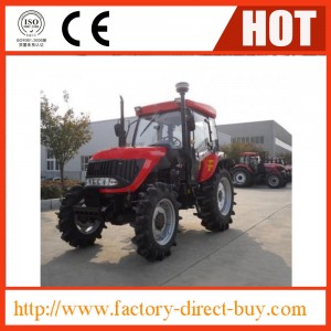 Agricultural tractor capable of growing rice