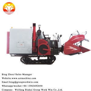 High quality and new type rice harvester