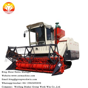 High quality and new type rice harvester