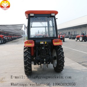 Wheel Tractor Type and CE Certificate Chinese 35hp 4wd small farm tractor with front end loader