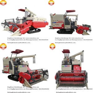 2019 New Type Rice Combine Harvester with Best Price for Sale