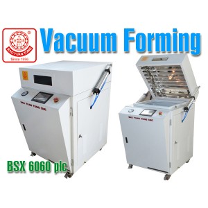 auto PLC small Plastic Depth vacuum forming machine