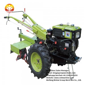 farm mini hand walking behind kubato 2 wheel tractor cheap price for whole sale