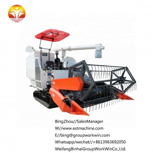 New type of rice harvester sells well