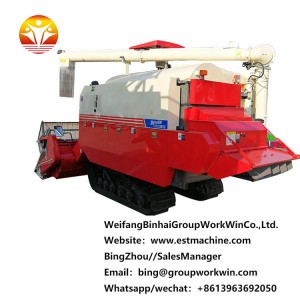 New type of rice harvester sells well