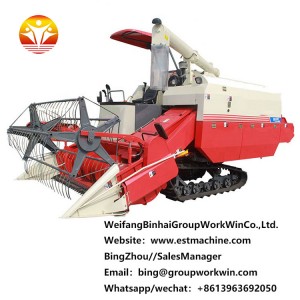 New type of rice harvester sells well