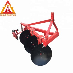 High Quality farm 3 blade disc plough for tractor