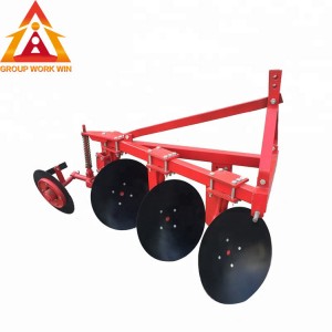 High Quality farm 3 blade disc plough for tractor