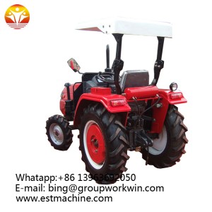 foton lovol 554 50hp 4WD wheel-style farm tractor for hot sale