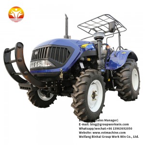 2018 Hot sale high quality lower price 4 wheeled drive agriculture tractor 354