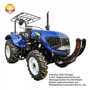 2018 Hot sale high quality lower price 4 wheeled drive agriculture tractor 354