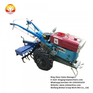 Hot selling agricultural mini walking tractor