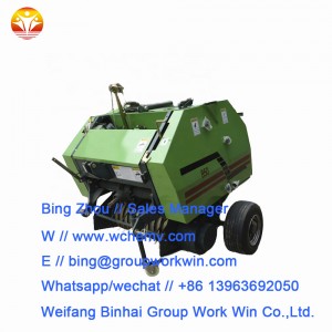 Agricultural machinery farm hay balers for farm waste straw bundling machine