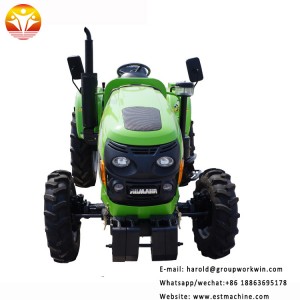 Agricultural farm tractor for promotion