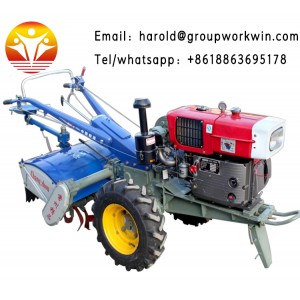 Good quality big power   garden walking tractors