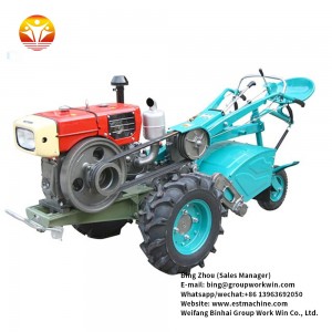 prices of two wheel zubr mini hay baler walking tractor