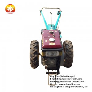 prices of two wheel zubr mini hay baler walking tractor