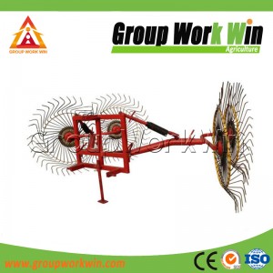 2018 Best Selling Rotary Finger Wheel Hay Rake