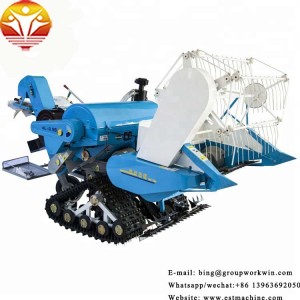 Direct Factory Price Mini 4lz-2.0d Rice Wheat Corn Combine Harvester