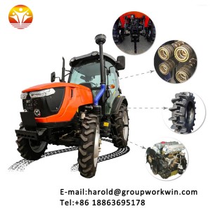 90hp multi-purpose tractor wheeled agricultural tractor