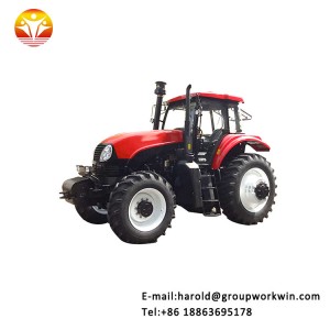 Agricultural four-wheel drive multi-cylinder tractor