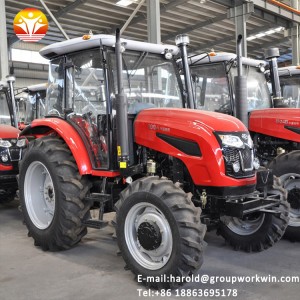 High quality 100HP farming tractor 4WD 1004 with turbo engine