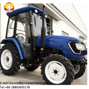 4WD 75hp farm tractor with YTO engine model 750