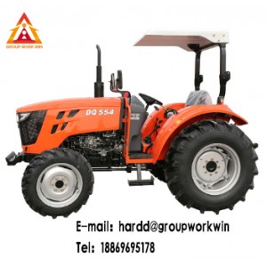 Enfly DQ554 55hp multifunction wheel style xinchai single cylinder engine mini farm tractor