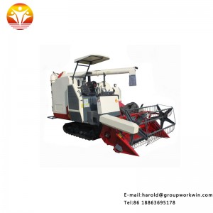 Agricultural Equipment 4LZ-4.0E Mini Rice Wheat Combine Harvester