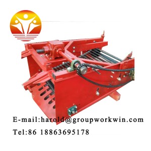 agricultural machinery one row belt type potato harvester with best price