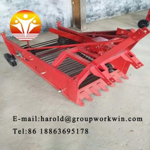 agricultural machinery one row belt type potato harvester with best price