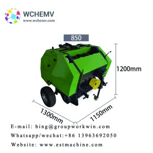 manufacturer ce assured 870 mini round hay baler for sale