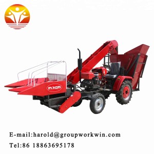 Tractor mounted small ear corn/maize combine harvester prices in pakistan market