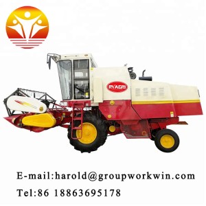 Self-Propelled small rice / wheat grain harvester for sale