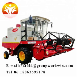 Self-Propelled small rice / wheat grain harvester for sale