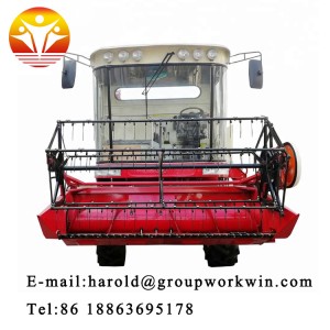 Self-Propelled small rice / wheat grain harvester for sale