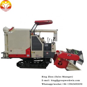 2019 New Type Rice Combine Harvester with Best Price for Sale