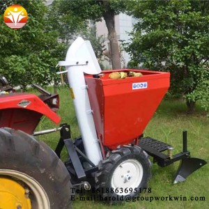 One row potato planter machine mounted for tractor with CE