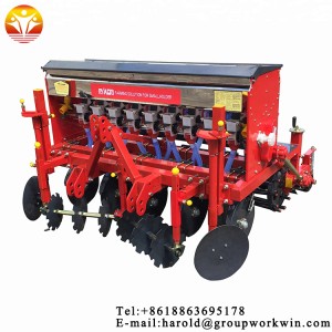 chinese agricultural mini 3 point hitch wheat seeding planter for tractor