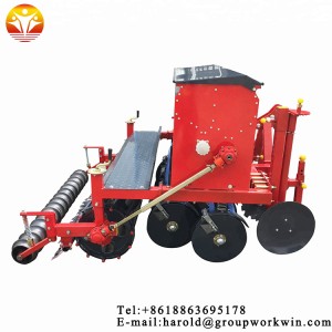 chinese agricultural mini 3 point hitch wheat seeding planter for tractor