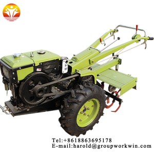 Modern two wheel rubber walking tractor price