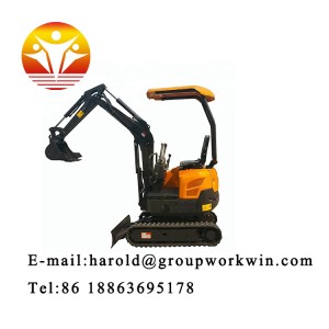 China made 3ton 4ton mini crawler excavator with CE