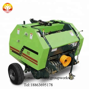 small round hay baler with factory price