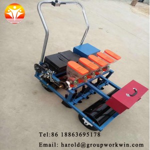 Agricultural push seeder