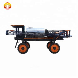 Agricultural Self Propelled Four-Wheel Drive Pesticide Spraying Power Agriculture Boom Sprayer Machinery