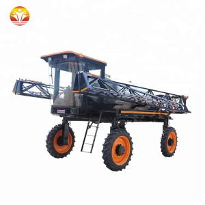 Agricultural Self Propelled Four-Wheel Drive Pesticide Spraying Power Agriculture Boom Sprayer Machinery