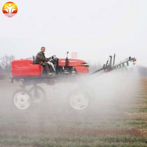 Self- propelled sprayer machine large agricultural tractor boom sprayer for corn