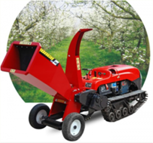 Remote control orchard crawler tractor